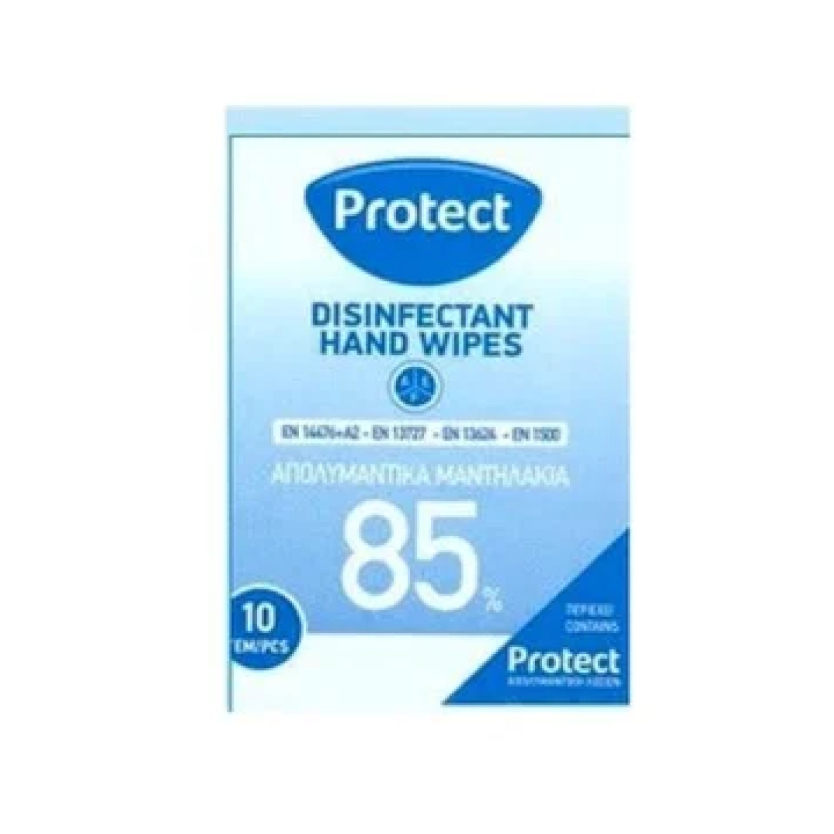 Protect Hand Wipes | Μαντηλάκια Καθαρισμού Χεριών | 10 τμχ