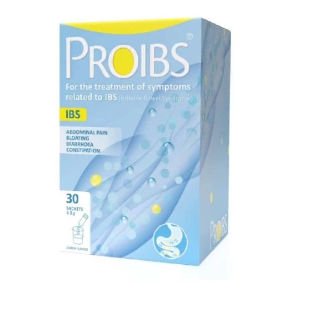 Proibs | Lemon για την Αντιμετώπιση των Συμπτωμάτων του Συνδρόμου Ευερέθιστου Εντέρου | 30χ3g