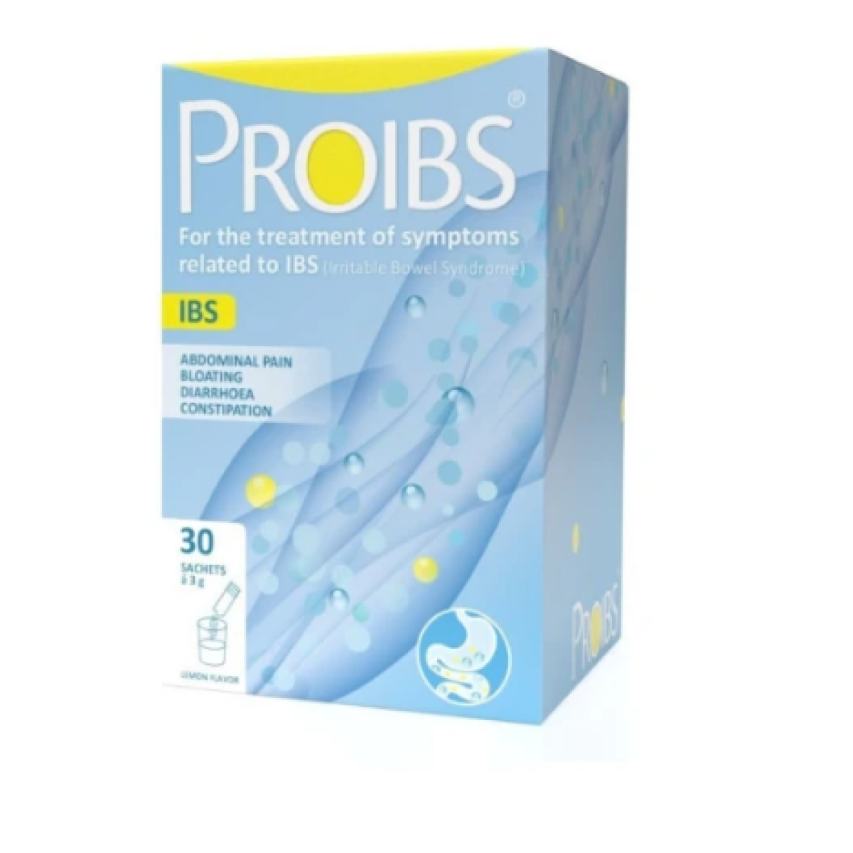 Proibs | Lemon για την Αντιμετώπιση των Συμπτωμάτων του Συνδρόμου Ευερέθιστου Εντέρου | 30χ3g