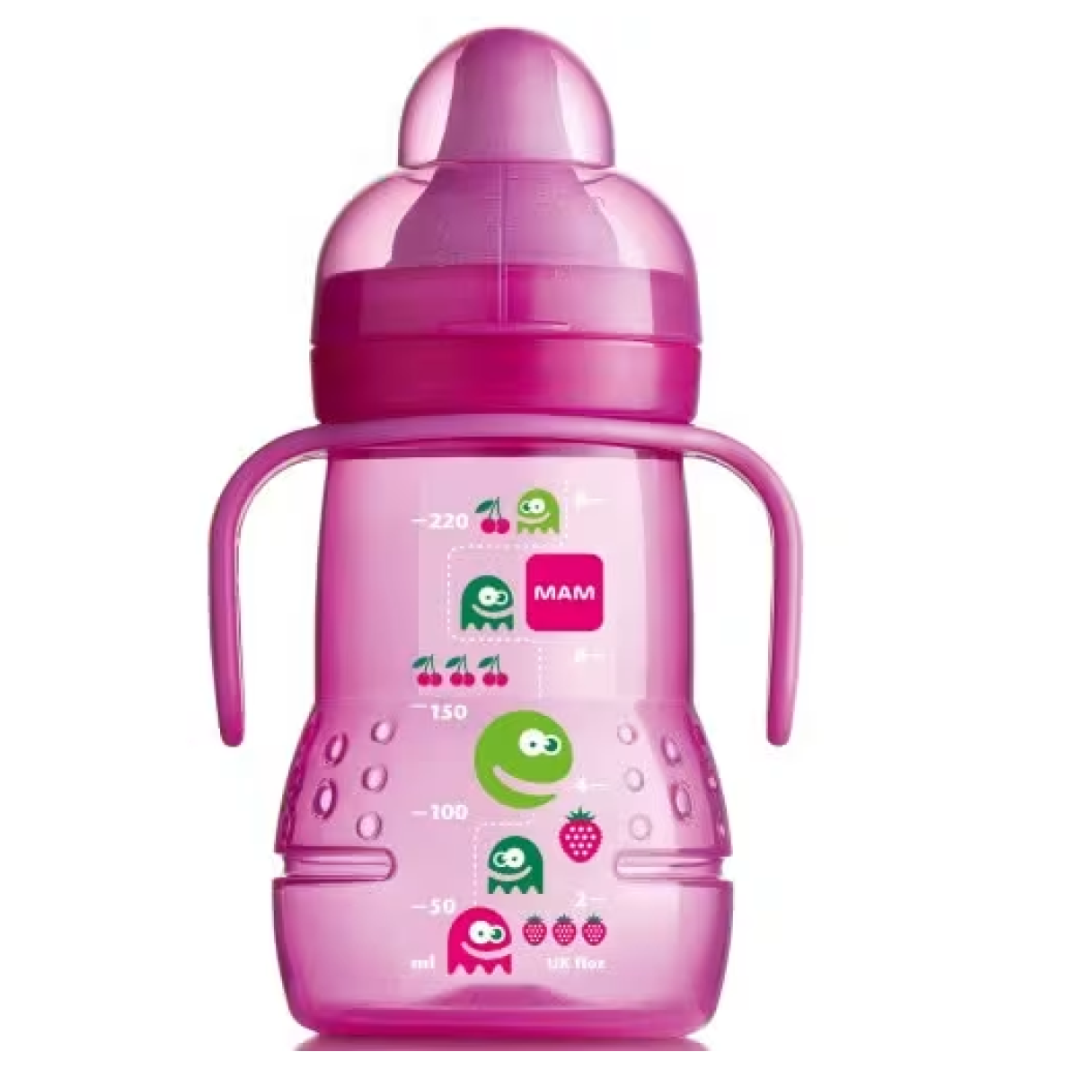 Mam | Trainer+ Ποτηράκι Εκπαιδευτικό 4+ Μηνών | Μπλε | 220ml