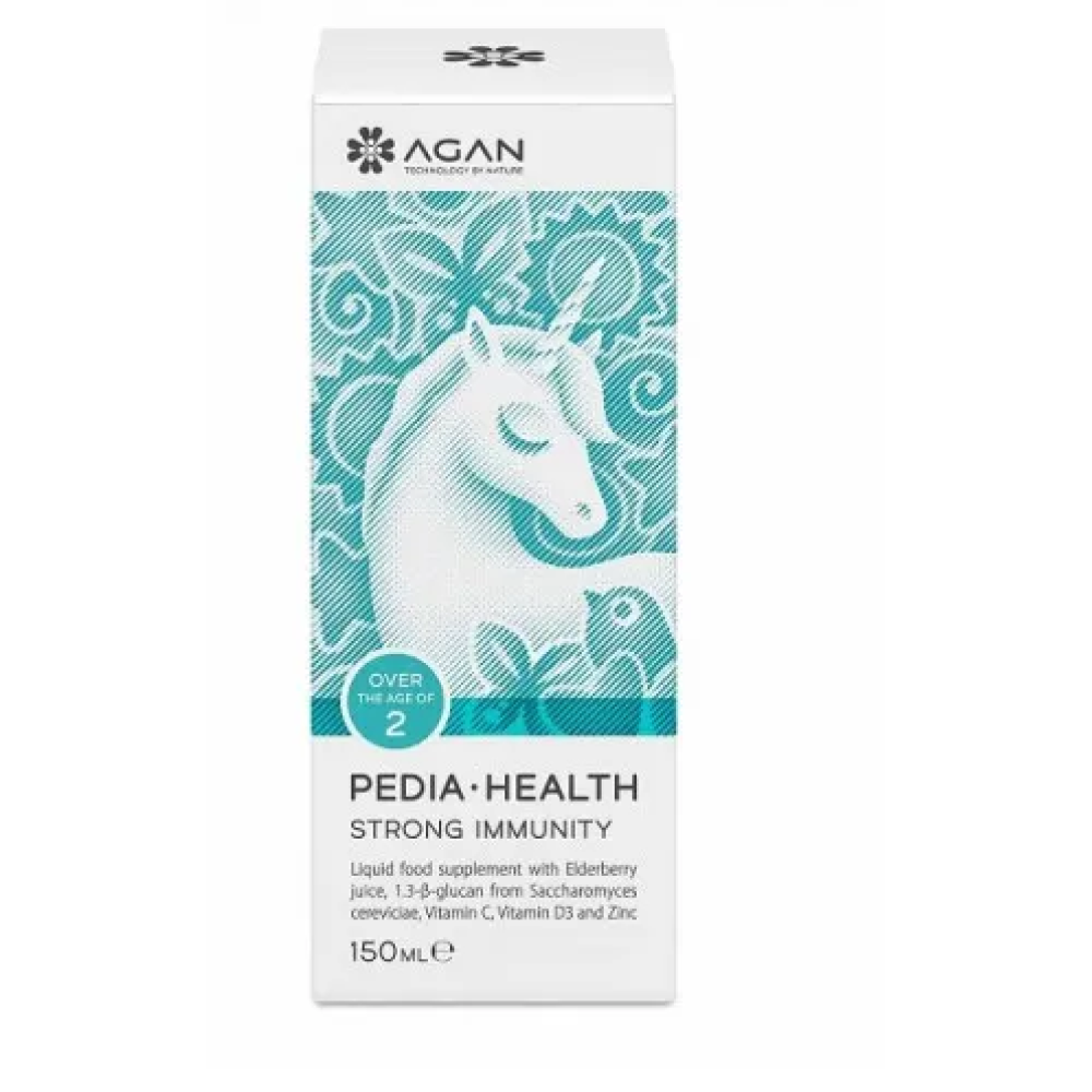Agan | Pedia Health Strong Immunity | Συμπλήρωμα Διατροφής Για Την Ενίσχυση Του Ανοσοποιητικού Των Παιδιών | 150ml