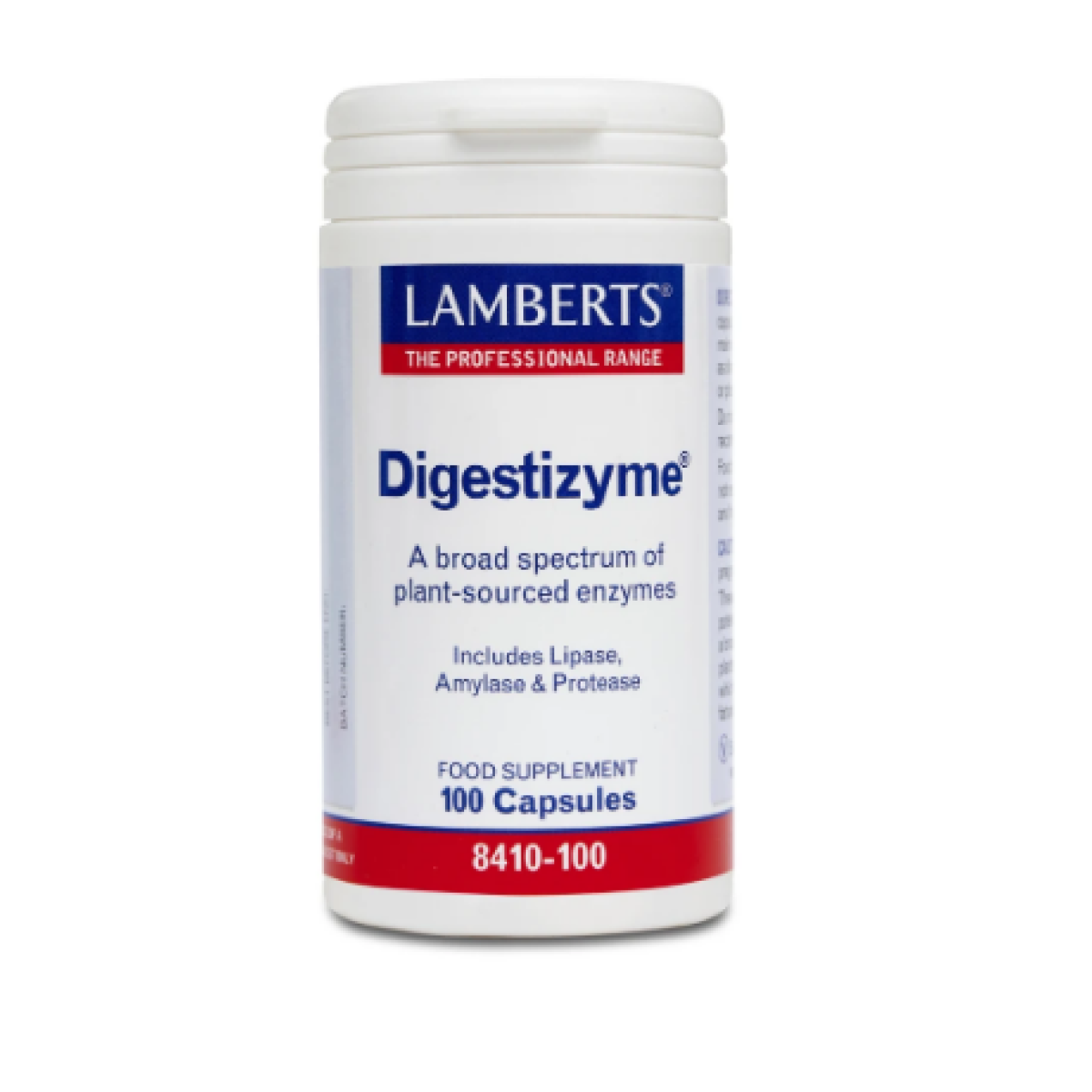  Lamberts | Digestizyme Φυτικά Ένζυμα για την Υγεία Γαστρεντερικού Συστήματος | 100caps