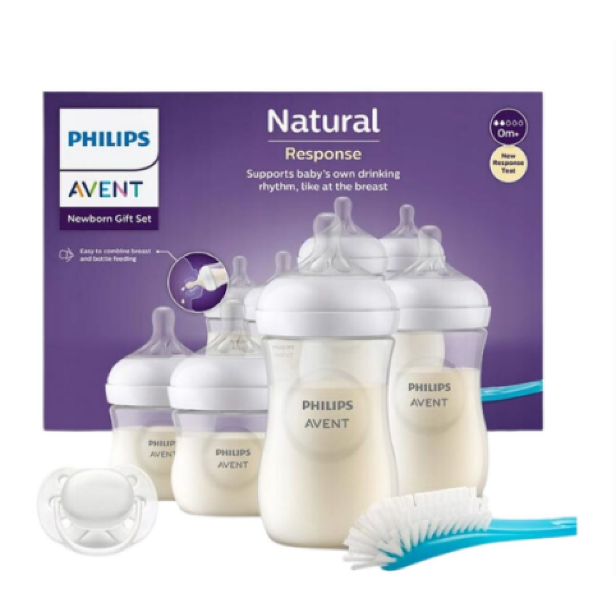 Avent | Natural Response Newborn Set 0m+ SCD838/11 Σετ Για Νεογέννητα 0m+ | 1σετ