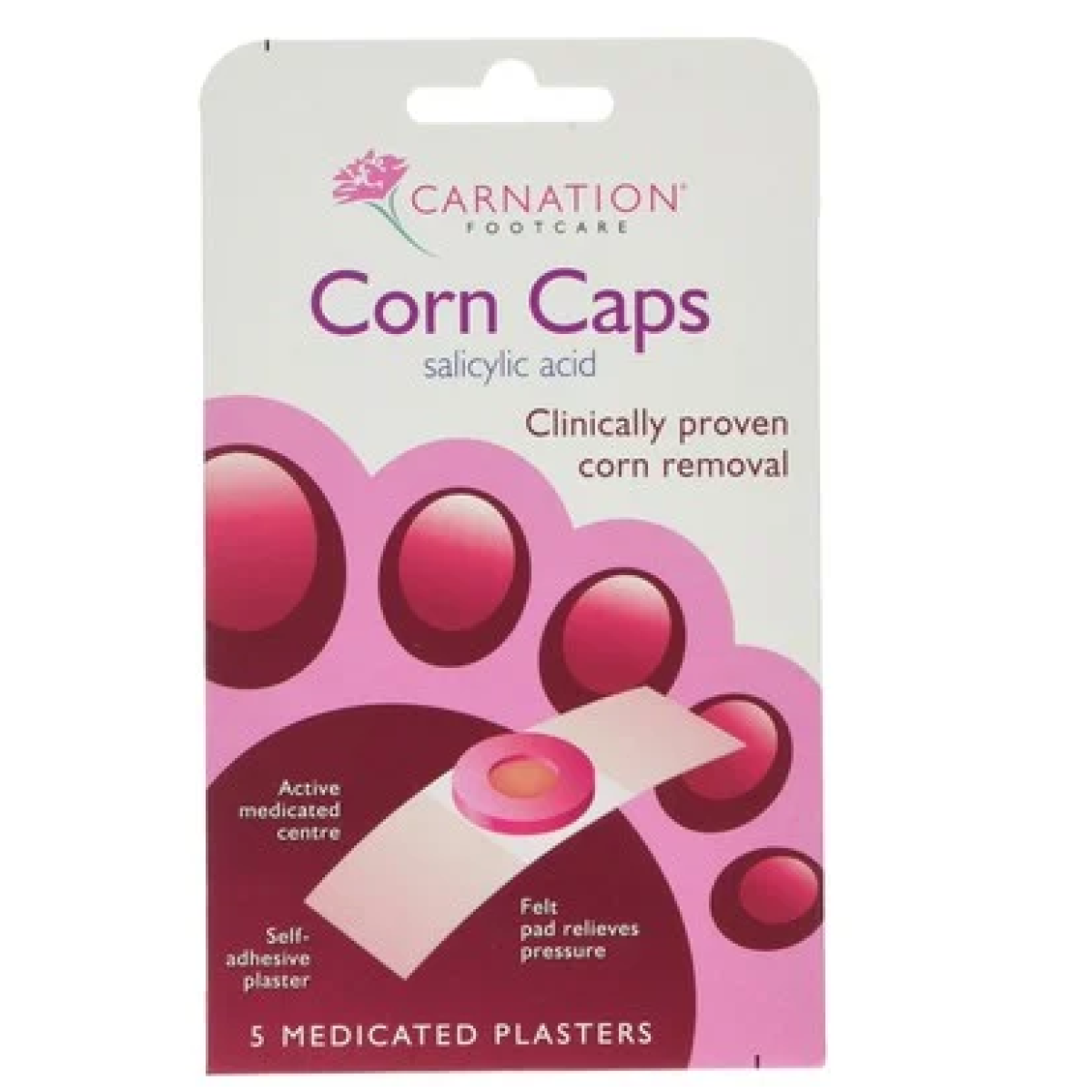 Carnation | Corn Caps | Επιθέματα Αφαίρεσης Κάλων | 5 Επικάλια