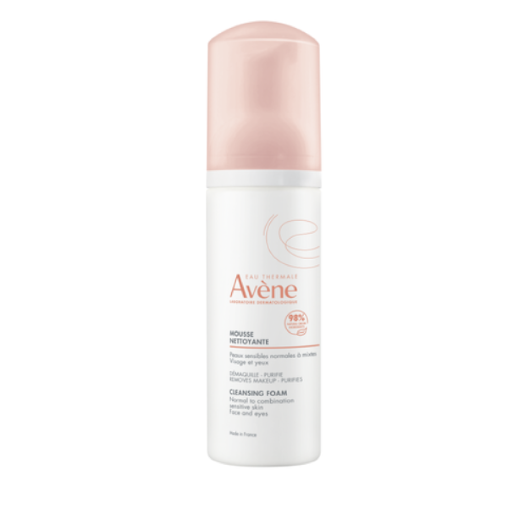 Avene | Mousse Nettoyante Cleasing Foam  Αφρός Kαθαρισμού & Ντεμακιγιάζ για Κανονικές Επιδερμίδες | 150ml Avene | Mousse Nettoyante Cleasing Foam  Αφρός Kαθαρισμού & Ντεμακιγιάζ για Κανονικές Επιδερμίδες | 150ml