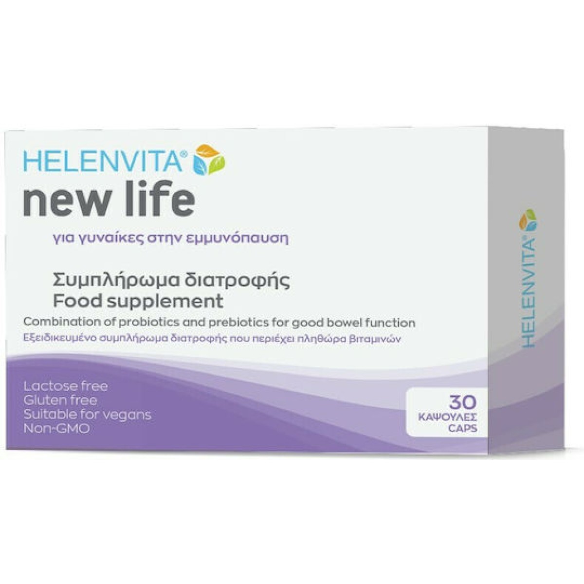 Helenvita | New Life Συμπλήρωμα Διατροφής Για Την Εμμηνόπαυση | 30caps
