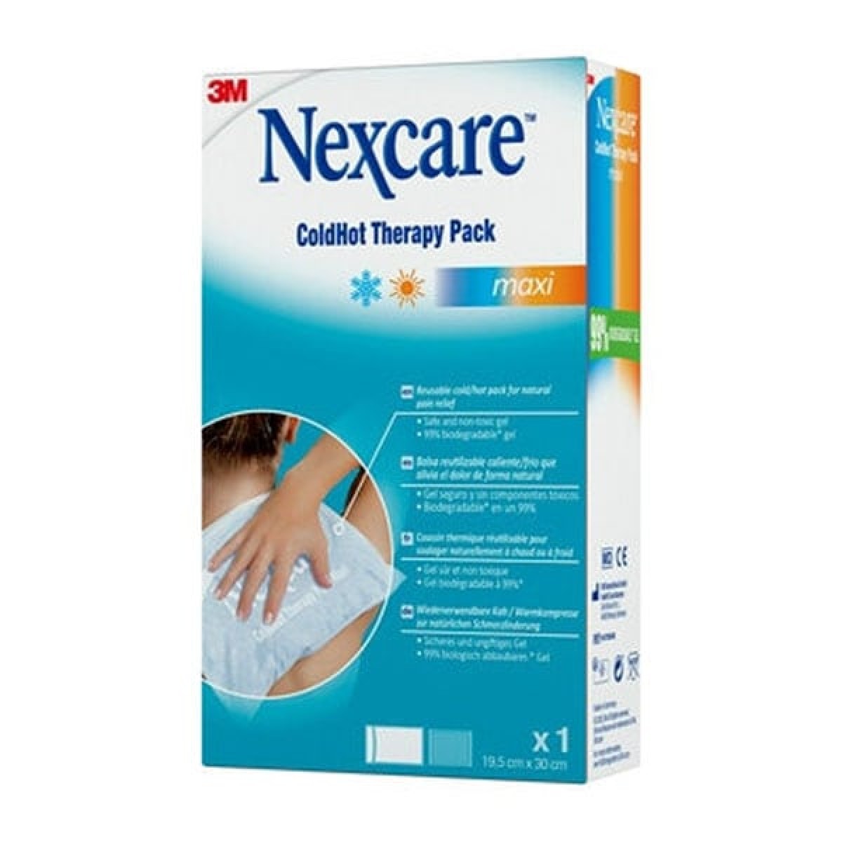 3M | Nexcare Maxi Επίθεμα Gel Κρυοθεραπείας | Θερμοθεραπείας Γενικής Χρήσης  | 30x19.5cm