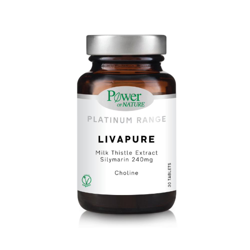 Power Health | Classics Platinum Livapure | Ειδική Φόρμουλα για το Συκώτι με Γαιδουράγκαθο (Σιλυμαρίνη) | 30Tabs