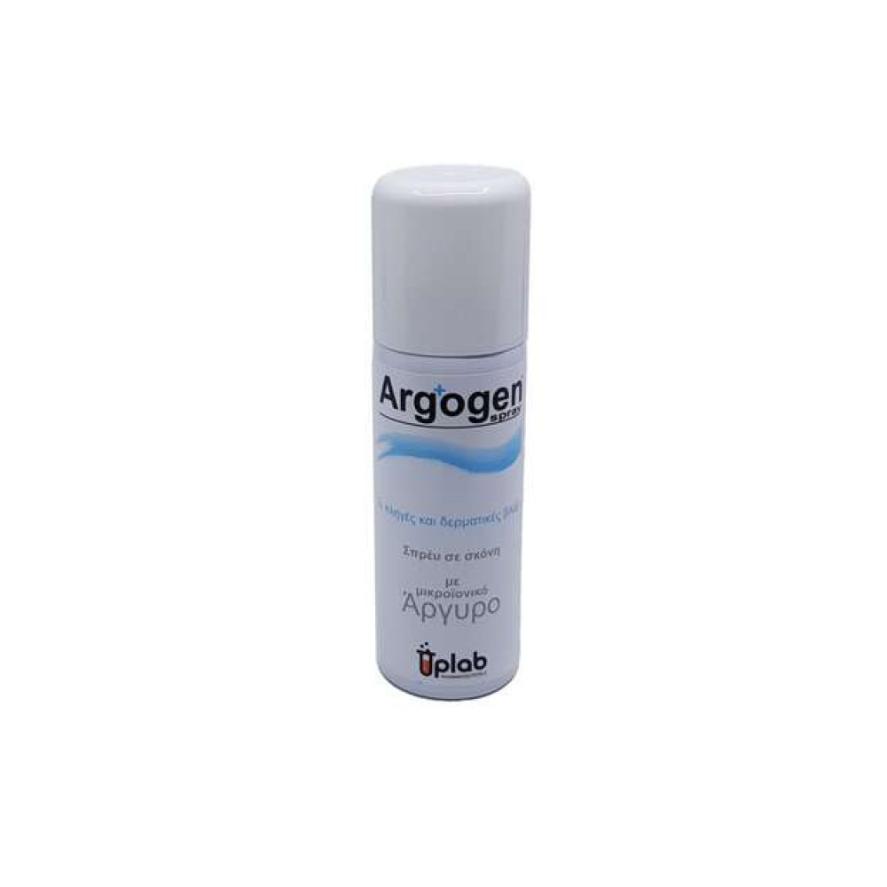  Argogen Spray | Σπρέυ Σε Σκόνη Με Μικροϊονικό Άργυρο  Για Πληγές  και  Δερματικές Βλάβες | 125ml