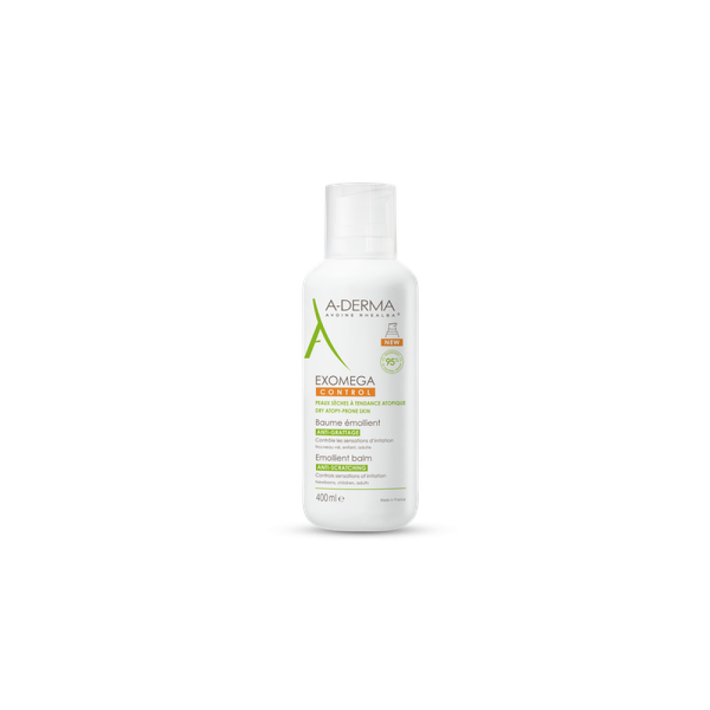 A-Derma | Exomega Control Μαλακτικό Βάλσαμο κατά του Αισθήματος Κνησμού | 400ml
