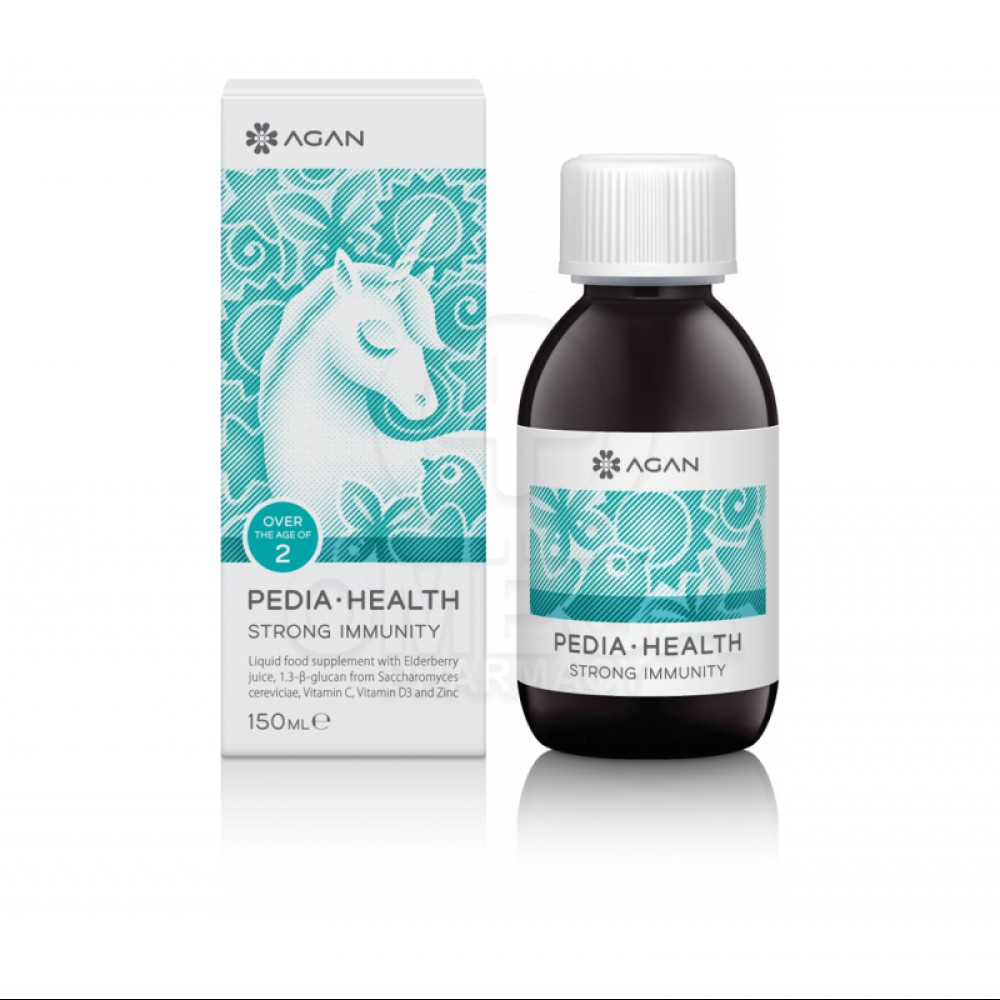 Agan | Pedia Health Strong Immunity | Συμπλήρωμα Διατροφής Για Την Ενίσχυση Του Ανοσοποιητικού Των Παιδιών | 150ml