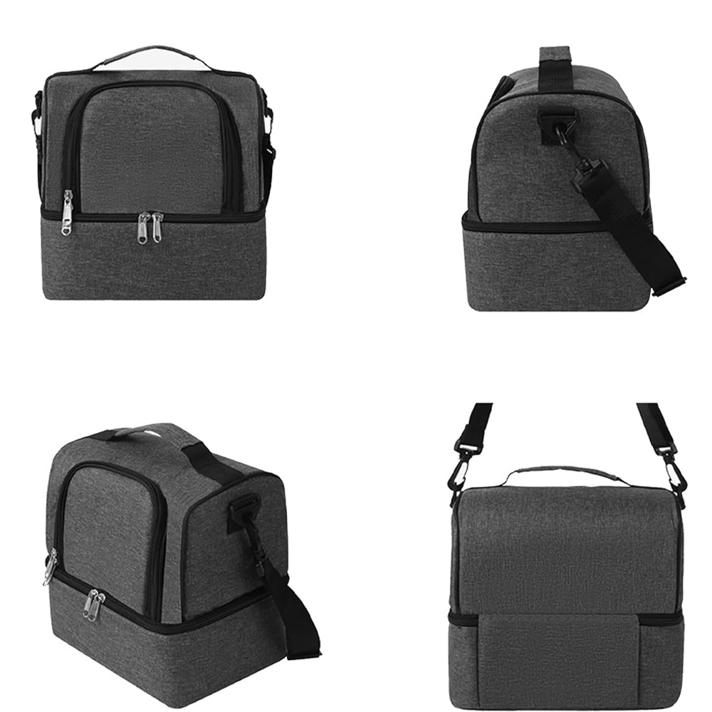 Ισοθερμική Τσάντα Φαγητού 10Lt Amber | Μαύρο