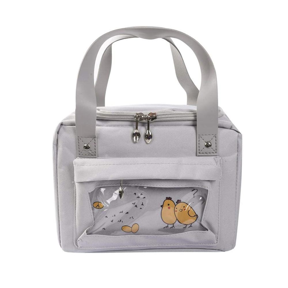 Ισοθερμική Τσάντα Φαγητού 6Lt Amber | Grey Chick