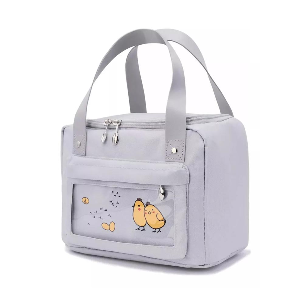 Ισοθερμική Τσάντα Φαγητού 6Lt Amber | Grey Chick