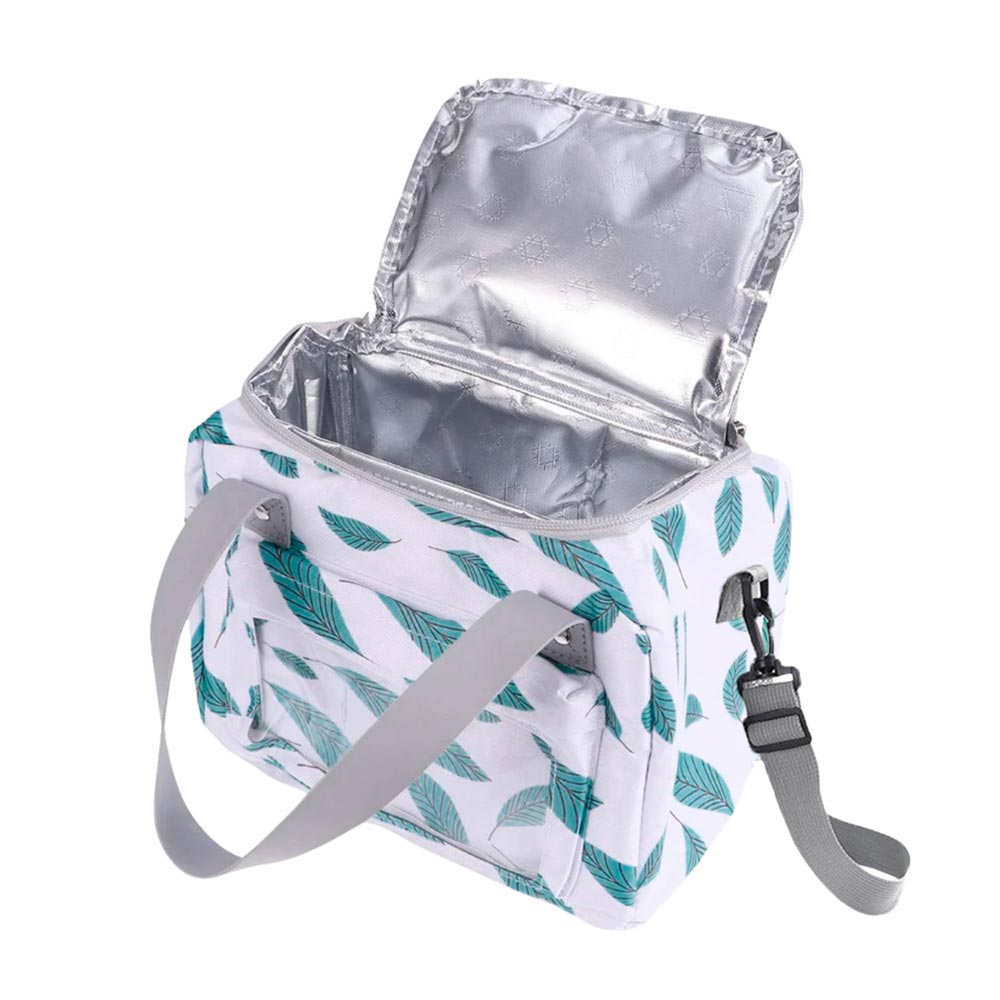 Ισοθερμική Τσάντα Φαγητού 6Lt Amber | White Leaves
