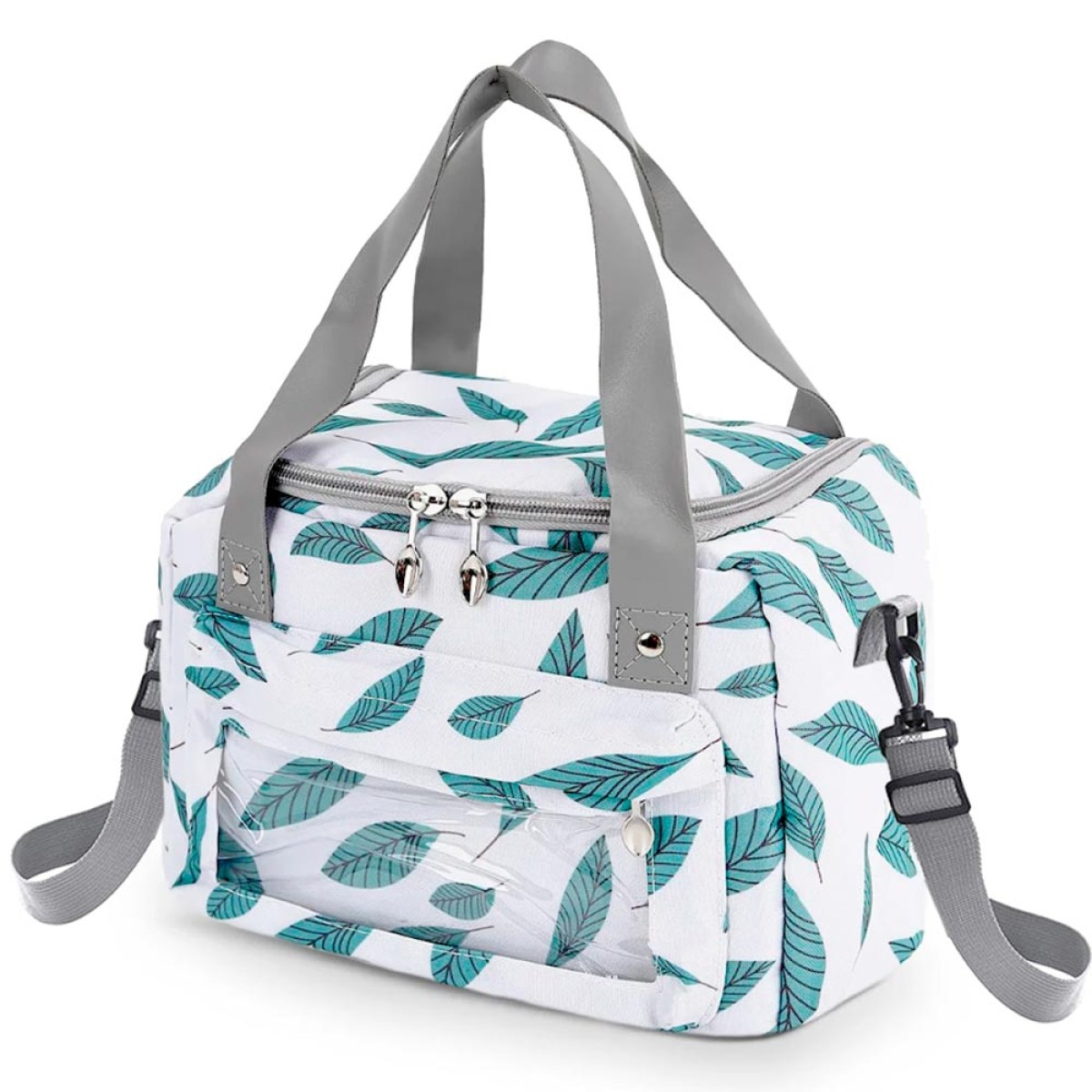 Ισοθερμική Τσάντα Φαγητού 6Lt Amber | White Leaves