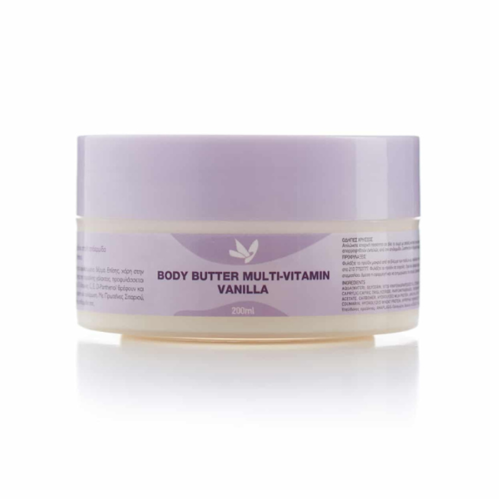 Anaplasis | Body Butter Multi-Vitamin Ενυδατικό Βούτυρο Vanilla | 200ml