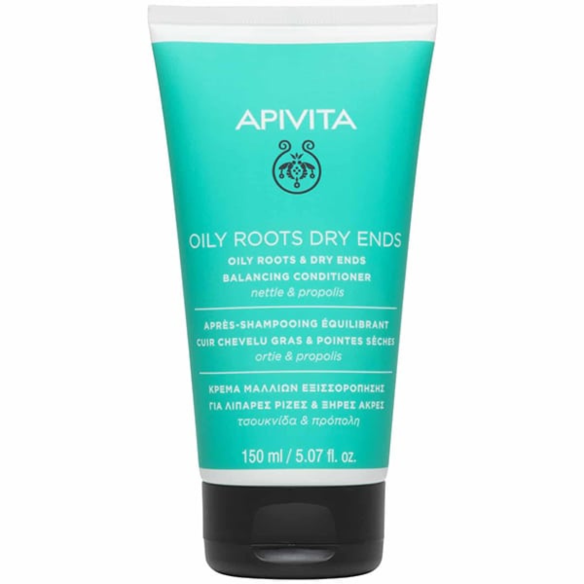 Apivita | Oily Roots Dry Ends Balancing Conditioner Κρέμα Μαλλιών Εξισορρόπησης για Λιπαρές Ρίζες & Ξηρές Άκρες | 150ml