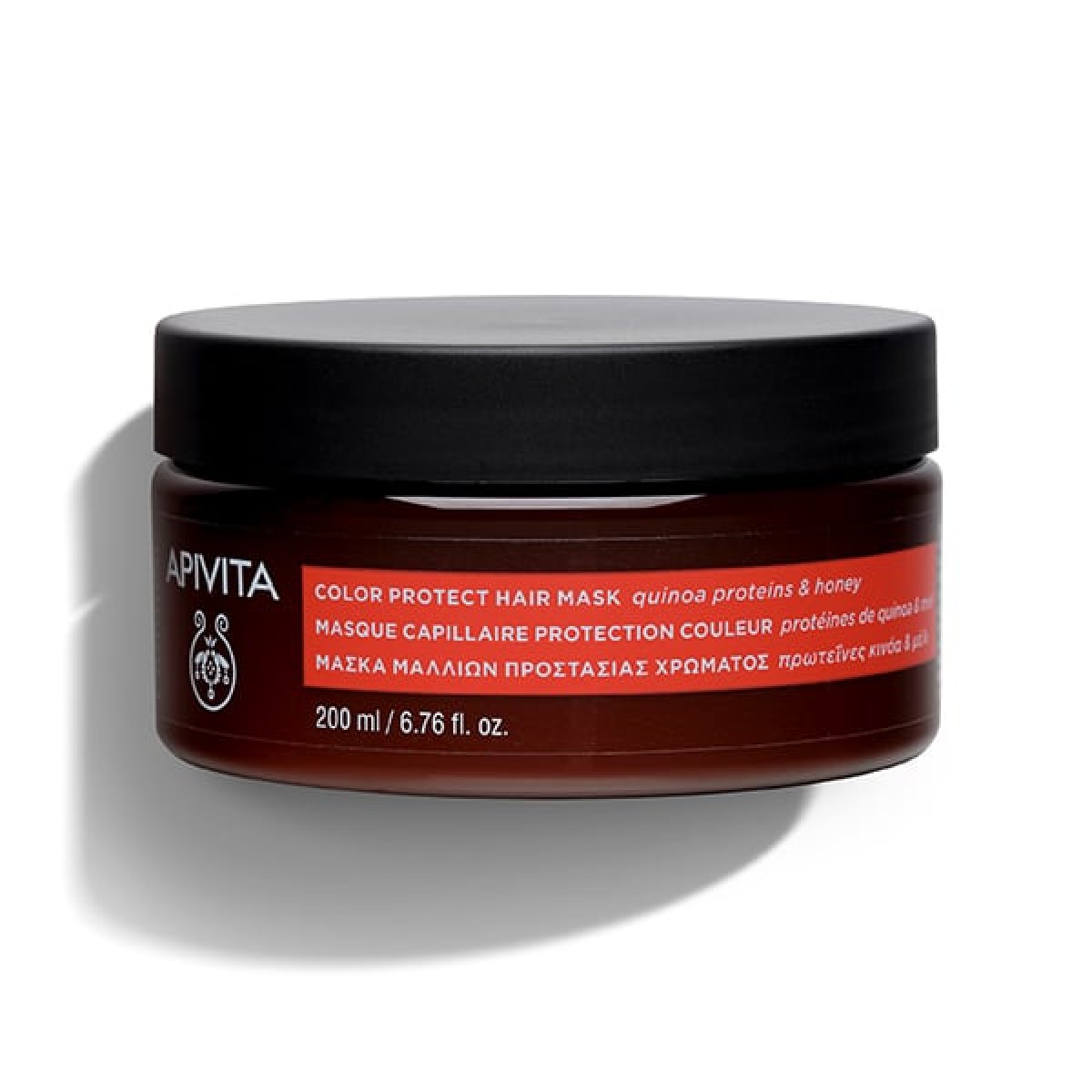 Apivita | Color Protect Hair Mask Μάσκα Προστασίας Χρώματος με Πρωτεΐνες Κινόα & Μέλι | 200ml 