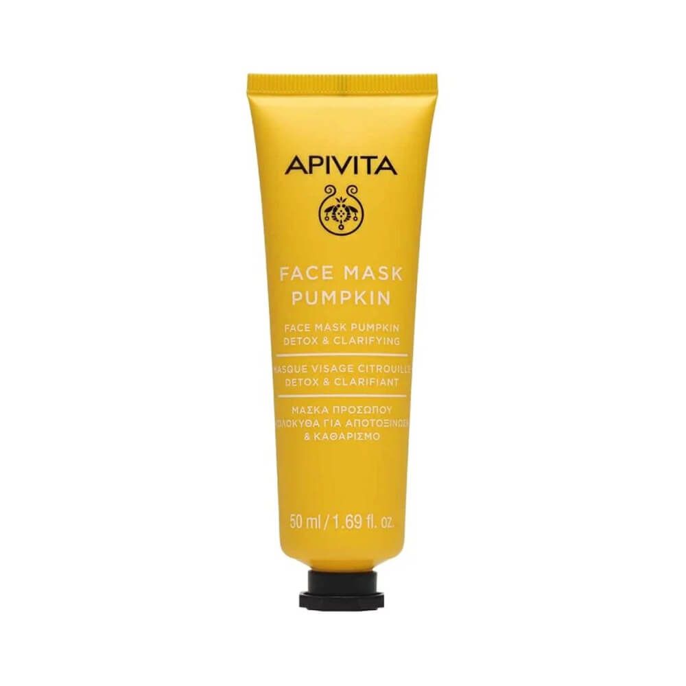 Apivita | Face Mask Pumpkin Μάσκα Προσώπου με Κολοκύθα για Αποτοξίνωση | 50ml 