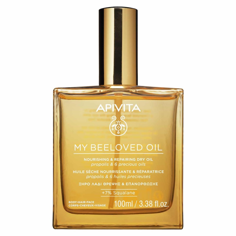 Apivita | My Beeloved Oil Ξηρό Λάδι Θρέψης & Επανόρθωσης Για Πρόσωπο, Σώμα & Μαλλιά | 100ml