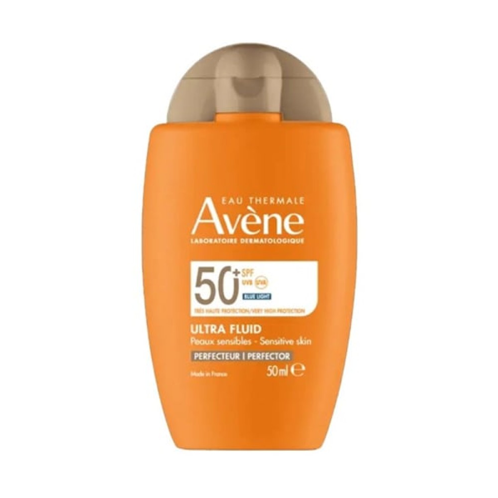 Avene | Ultra Fluid Perfector SPF50+ | Αντηλιακό Προσώπου Με Χρώμα | 50ml.