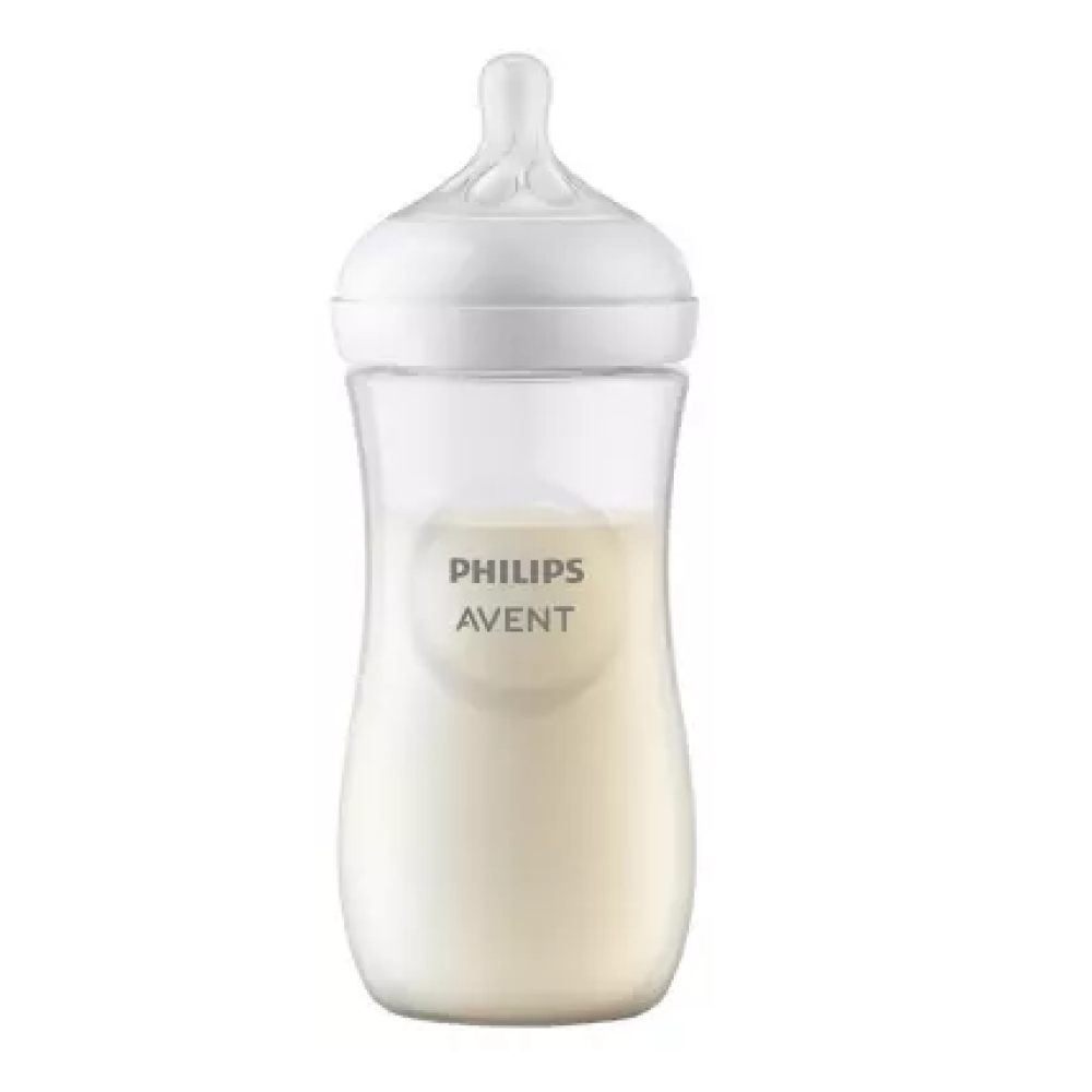 Avent | πλαστικό μπιμπερό natural response 3m+  ( scy906/01 )  330ml | 1τμχ