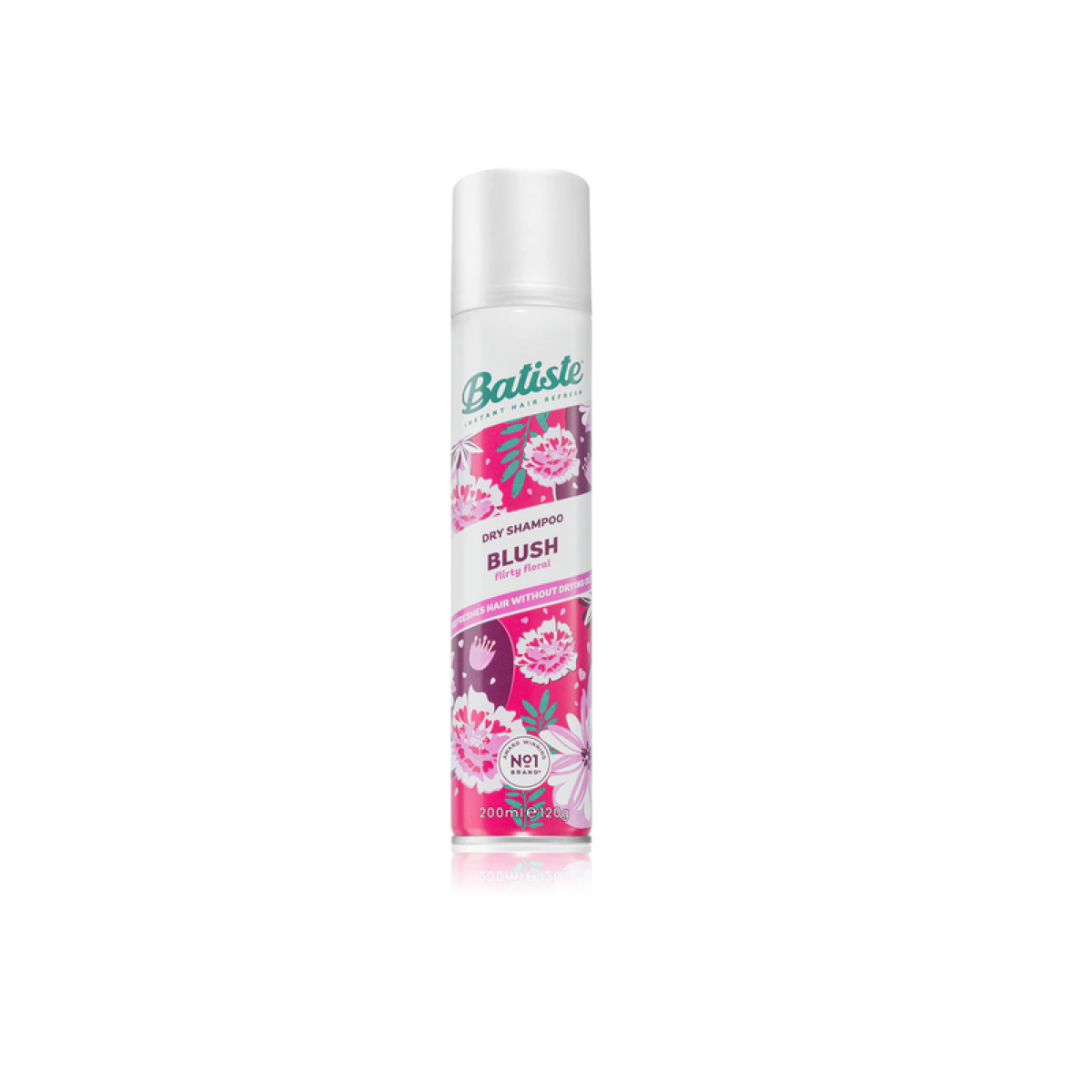 Batiste | Dry Shampoo Blush Flirty Floral 200ml Ξηρό Σαμπουάν με Άρωμα από Τριαντάφυλλα & Φρούτα Λίτσι | 200ml 