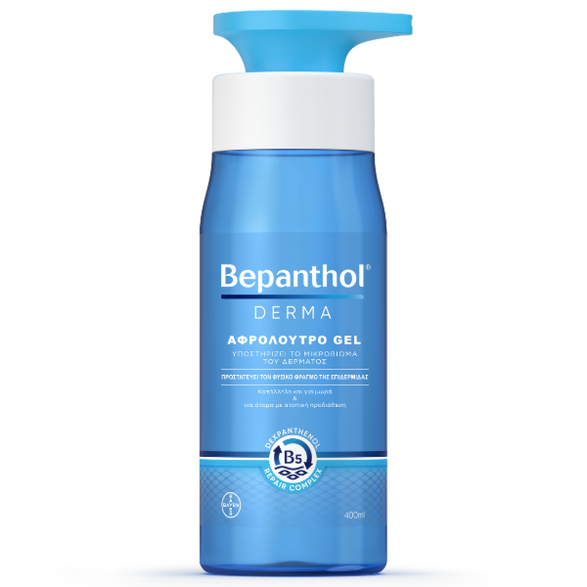 Bepanthol | Derma Αφρόλουτρο Gel για Ξηρό & Ευαίσθητο Δέρμα | 400ml 