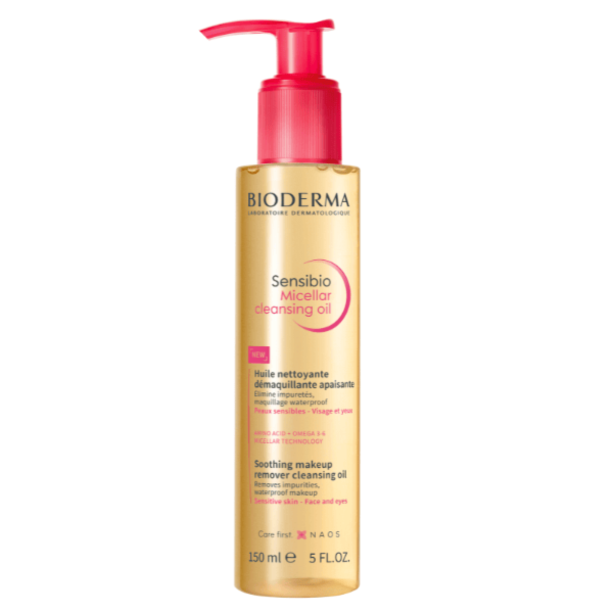 Bioderma | Sensibio Λάδι Καθαρισμού Προσώπου | 150ml