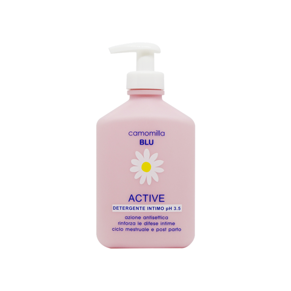 Camomilla Blu | Active Intimate Wash Υγρό Καθαρισμού Eυαίσθητης Περιοχής pH3.5 | 300ml 
