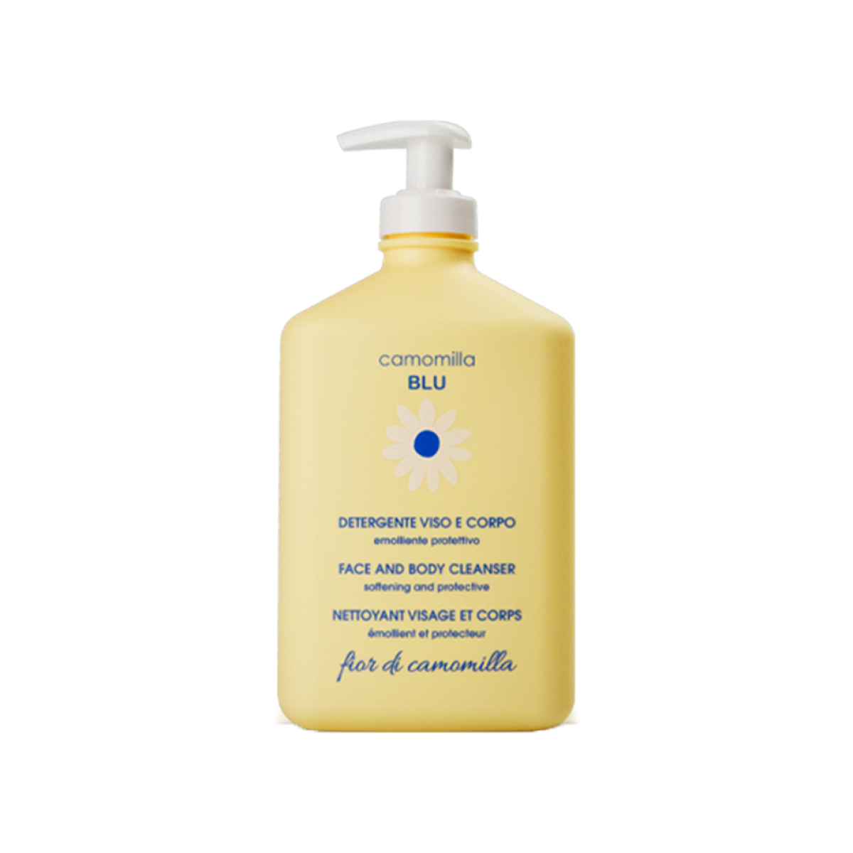 Camomilla Blu | Fior di Camomilla Face & Body Cleanser Υγρό Καθαρισμού Προσώπου & Σώματος για Θρέψη | 500ml