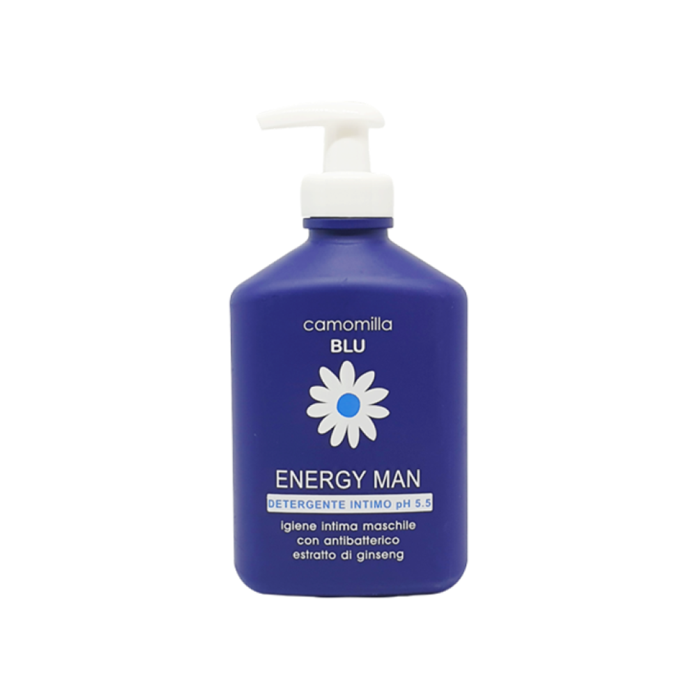  Camomilla Blu | Energy Man Intimate Wash Υγρό Καθαρισμού για την Eυαίσθητη Περιοχή του Άνδρα pH5.5 | 300ml 