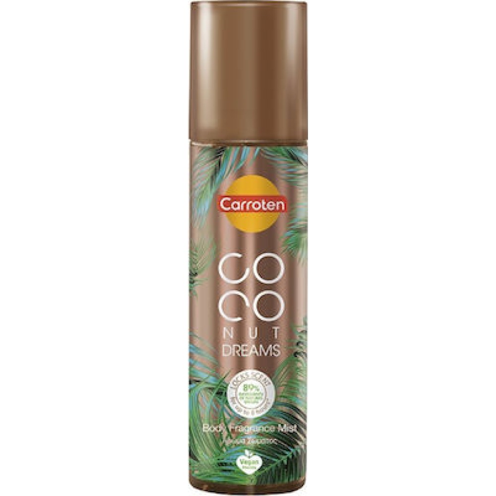 Carroten  |  Coconut Dreams Body Fragrance Mist |  Άρωμα Σώματος Kαρυδα | 200ml