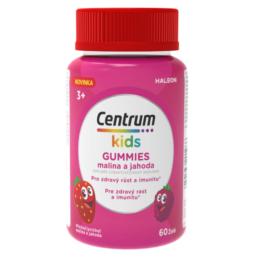 Centrum | Kids Gummies Strawberry & Berry | 60gummies