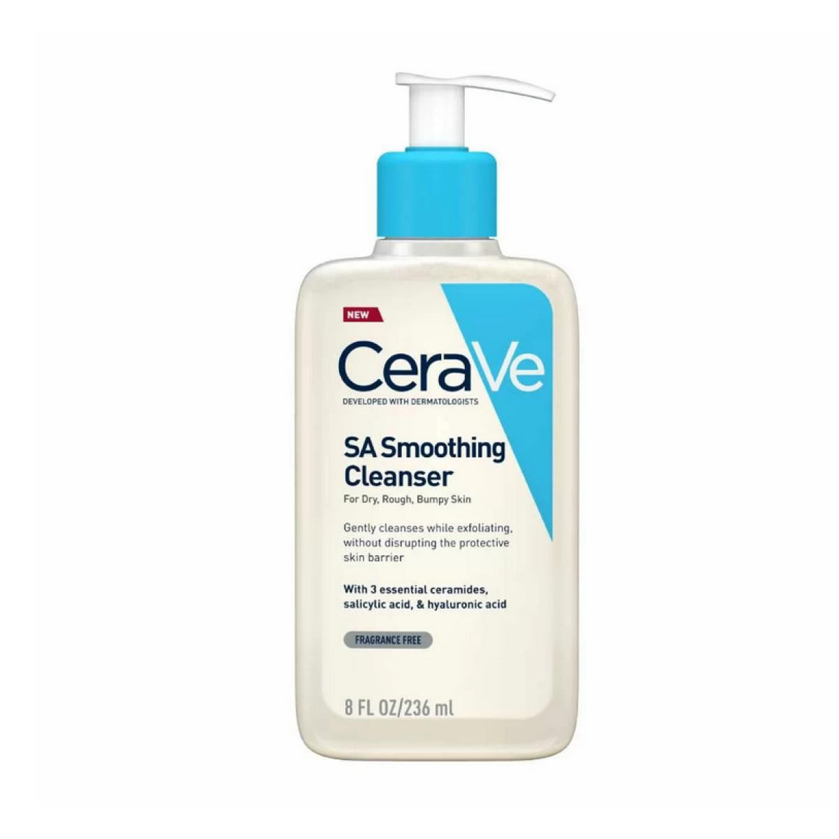 Cerave | SA Smoothing Cleanser Τζελ Καθαρισμού & Απολέπισης της Ξηρής Επιδερμίδας | 236ml