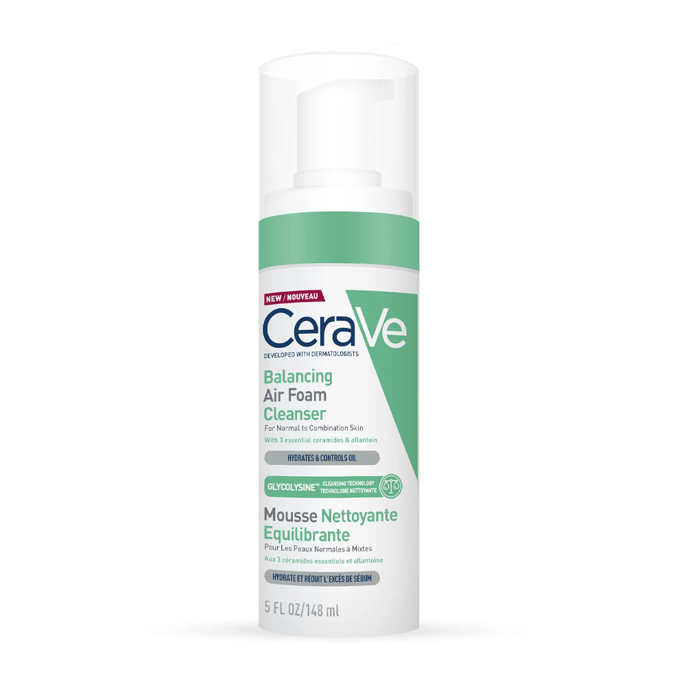 CeraVe | Balancing Air Foam Αφρός Καθαρισμού Προσώπου για Κανονικό έως Μικτό Δέρμα| 148ml