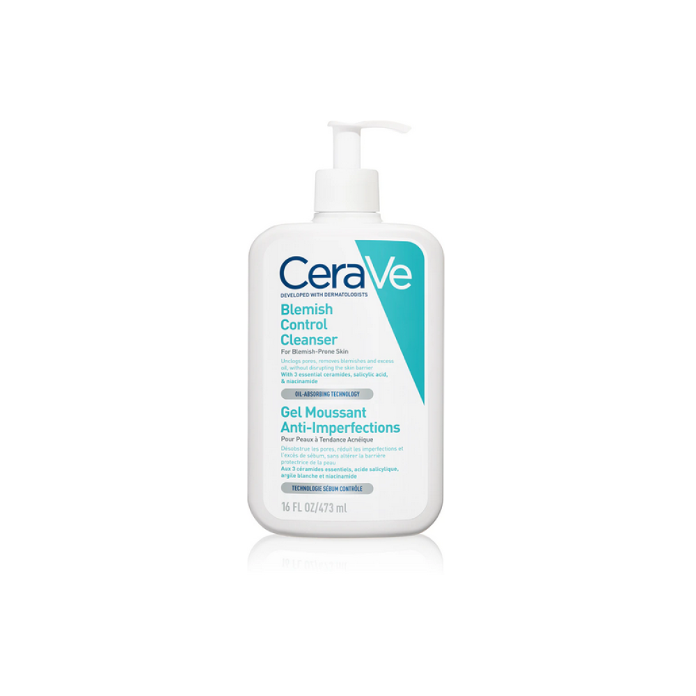 CeraVe | Blemish Control Face Cleanser Τζελ Καθαρισμού Προσώπου για Επιδερμίδες με Ατέλειες | 473ml