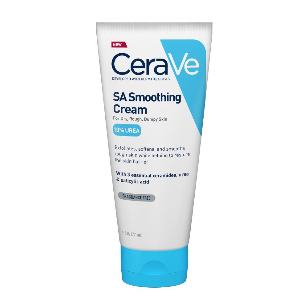 Cerave | SA Smoothing Cream Ενυδατική & Απολεπιστική Κρέμα με 10% Ουρία για Ξηρή Επιδερμίδα | 177ml
