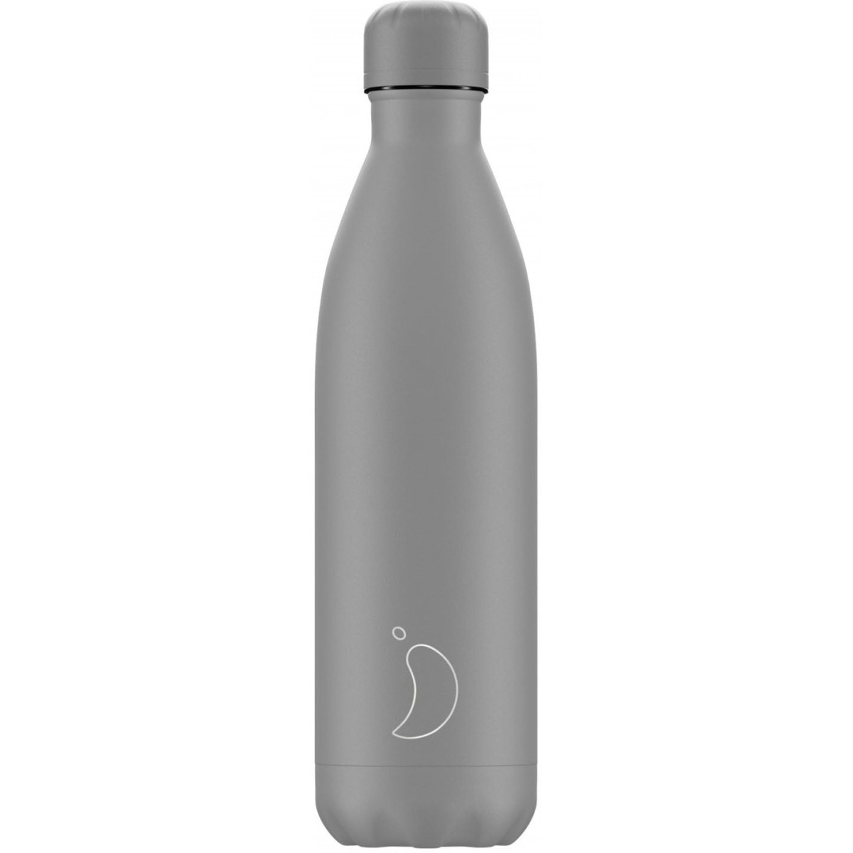 Chilly’s |  ανοξείδωτο ισοθερμικό μπουκάλι All Matte Grey | 750ml