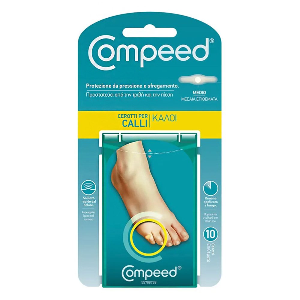 Compeed | Corns Medium Μεσαια Επιθέματα Για Κάλους | 10τεμ 