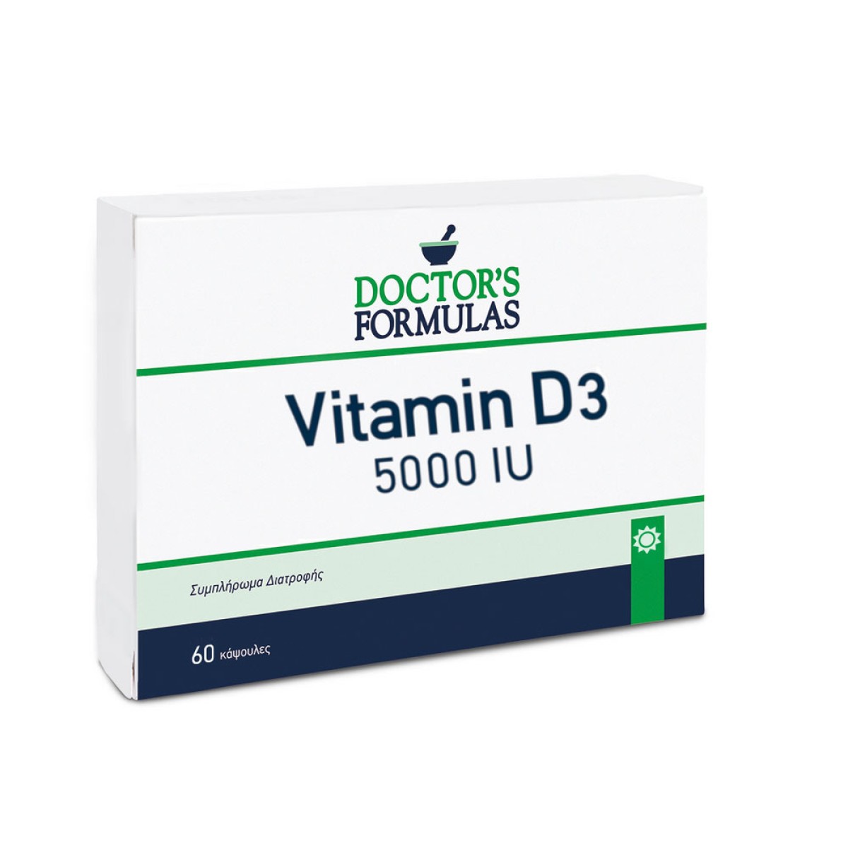 Doctor's Formulas | Vitamin D3 5000IU | 60caps