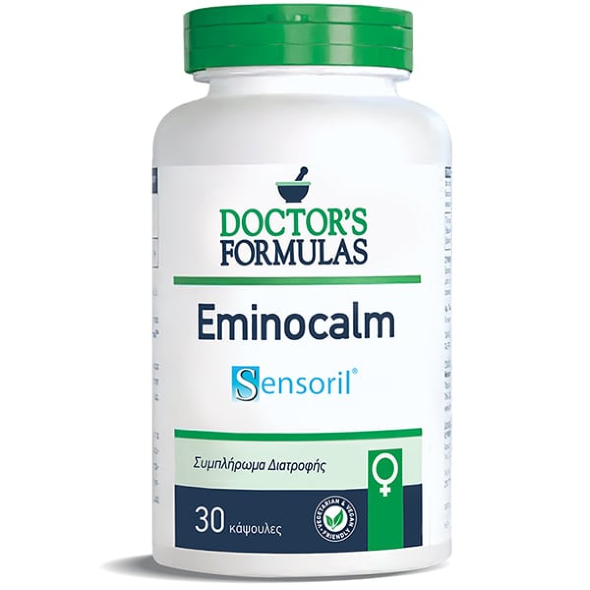 Doctor's Formulas | Eminocalm Συμπλήρωμα Διατροφής για την Ψυχολογική Λειτουργία κατά την Εμμηνόπαυση | 30caps