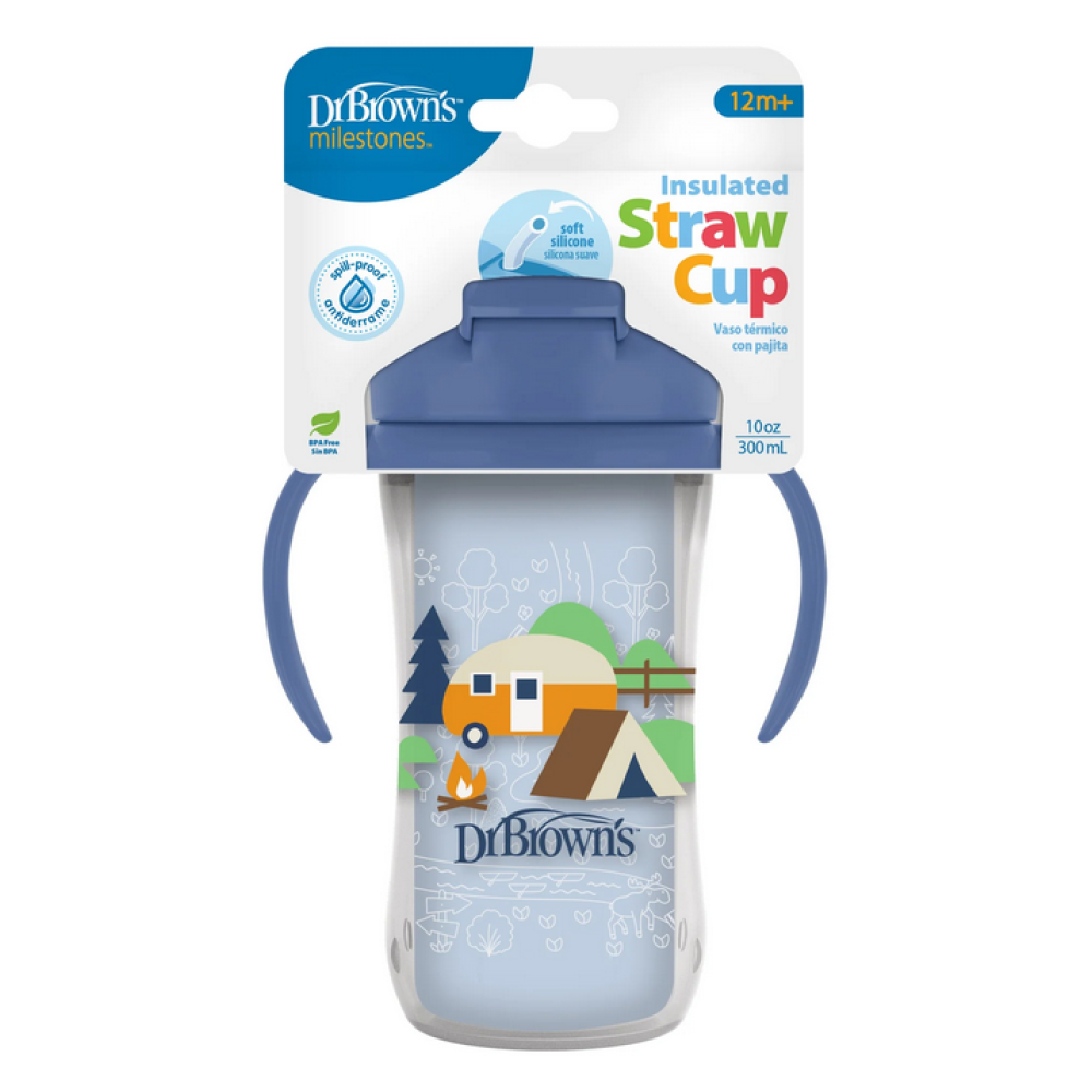 Dr. Brown's | Insulated Straw Cup Κύπελλο Θερμός με Καλαμάκι 12μηνών+ | 300ml Dr. Brown's | Insulated Straw Cup Κύπελλο Θερμός με Καλαμάκι 12μηνών+ | 300ml