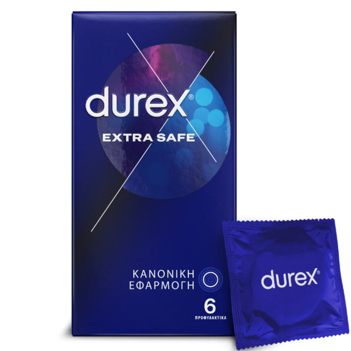 Durex| Extra Safe | 6 Προφυλακτικά