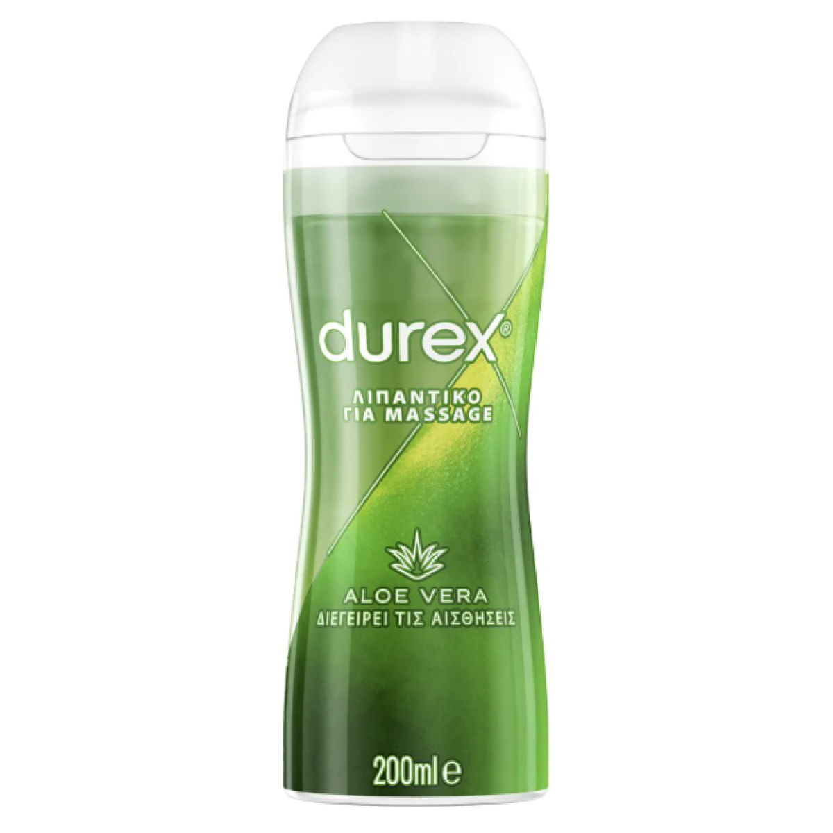 Durex | Play Massage 2 in 1 Aloe Vera | Τζελ για Μασάζ & Λιπαντικό | 200ml