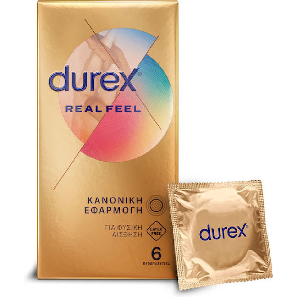 Durex | Real Feel | 6 Προφυλακτικά