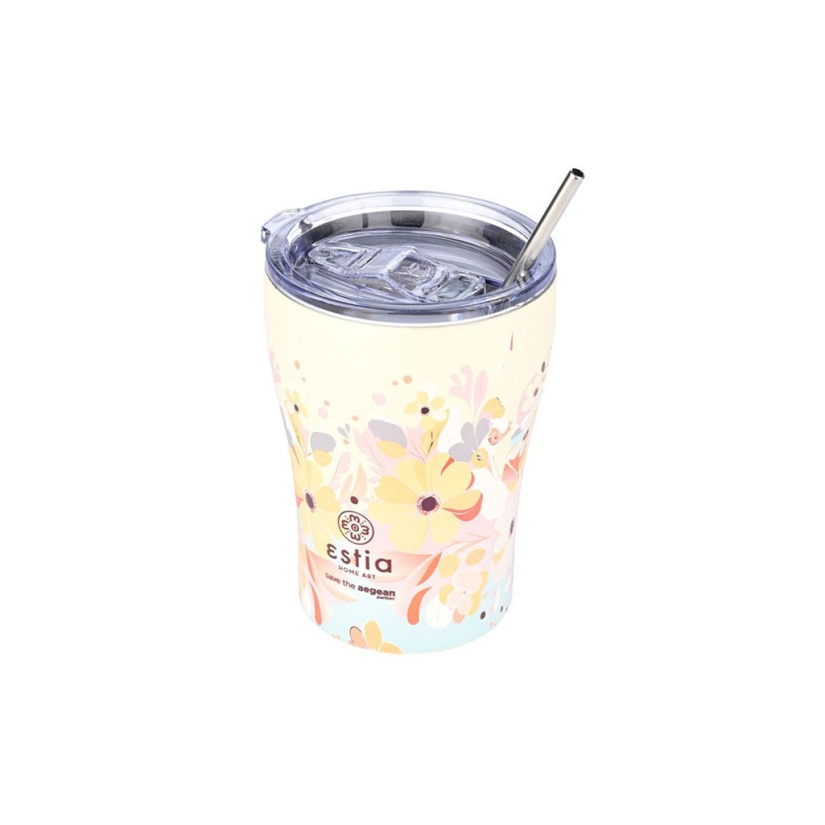 Estia | Θερμός Coffee Mug  Save the Aegean Spring Sonata | 350ml 