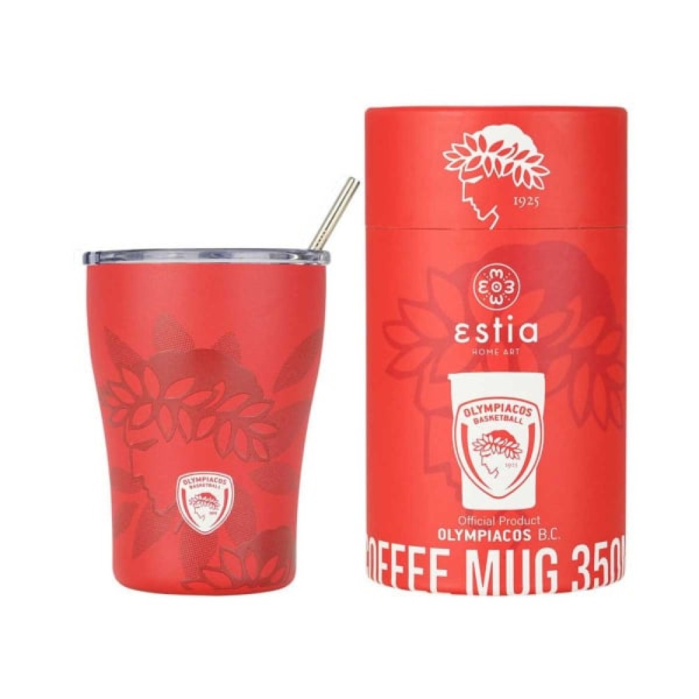 Estia | Ποτήρι Θερμός  Olympiacos B.C. Edition |  350ml