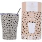  Estia  | Ποτήρι Θερμός  Save The Aegean Leopard Taupe | 350ml